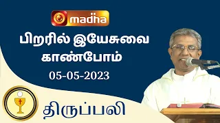 🔴 LIVE 05 MAY 2023 Holy Mass in Tamil 06:00 PM (Evening Mass) | Madha TV