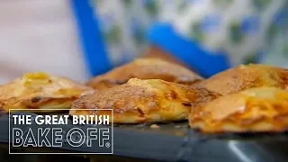 How to fill and bake pork pies with Paul Hollywood Pt 3 | The Great British Bake Off