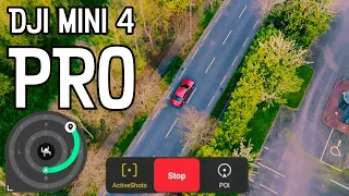 DJI Mini 4 Pro tracking test (Car + Motorcycle)
