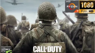 Call of Duty  WWII: S.O.E: AMD RYZEN 5800H: RTX 3060