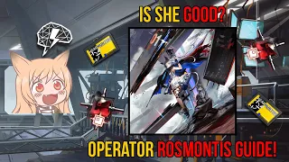 "Sniper" Operator Rosmontis Guide! | Should You Build Her?