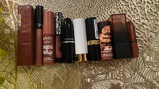 Brown Lipsticks Shade 👍🏻❤️ (Favorite  Collection)🥰💄