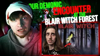 Our Demonic Encounter at The Blair Witch Forest | SETH BORDEN REACTION