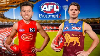 PLAYING IN THE QCLASH (AFL EVOLUTION 2)