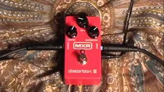 MXR Distortion III Pedal Demo