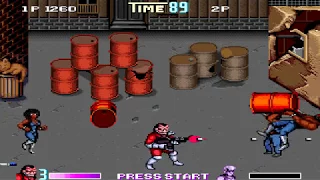 OpenBoR games: Double Dragon Reloaded Alternate - Machine Gun Willy playthrough