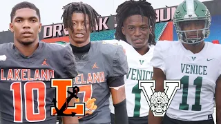 🌴Number 1 Recruit in the Nation Battles For 🏆 Lakeland Vs Venice Class 4S State Championship 🏈🔥