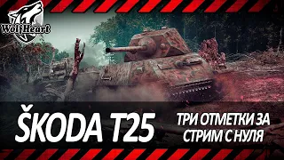 Škoda T 25 | 3 ОТМЕТКИ ЗА СТРИМ НА ЧЕШСКОЙ ИМБЕ 6 УРОВНЯ