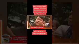 Ang pag atras ng abogado ni Deniece Cornejo na si Atty.Topacio laban Kay vhong #shorts