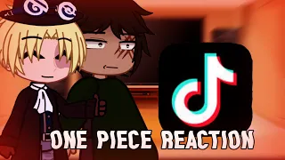 🎒One piece characters react to tiktoks 1/3🎒(mainly about luffy) |grim|