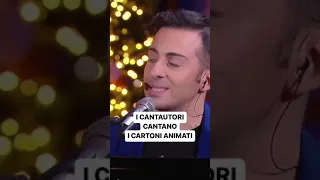 Frank Cicchella imita i cantautori che cantano le sigle dei cartoni animati