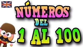 NUMBERS FROM 1 TO 100 - ENGLISH FOR KIDS WITH MR. PEA (ENGLISH/SPANISH LESSON)