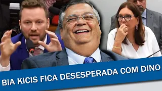 FLÁVIO DINO ATROPELA BOLSONARISTA QUE TENTOU LACRAR AO FALAR DO LULA