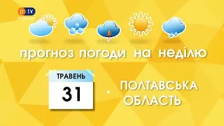 Прогноз погоди на 31 травня