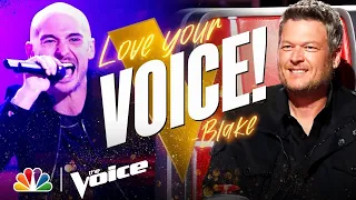 Tommy Edwards Rocks Train's "Drops of Jupiter" | The Voice Blind Auditions 2021