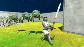 Escape from the Xenoverm Maze - Animal Revolt Battle Simulator