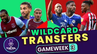 FPL TRANSFER GAMEWEEK 3 | THE PERFECT WILDCARD TEAM ! Fantasy Premier League Tips 2021/22