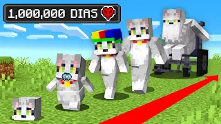 Sobreviví 1,000,000 de DÍAS en Minecraft 🤯