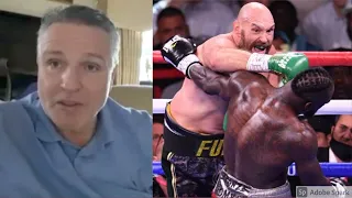 PETER FURY REACTS TO TYSON FURY GETTING DROPPED TWICE BEFORE HIS BRUTAL KNOCKOUT OF DEONTAY WILDER