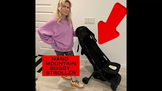 Real Life REVIEW And DEMO Of The Nano Mountain Buggy Stroller