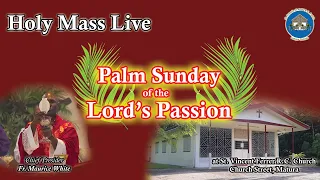 Holy Mass Live: Palm Sunday of the Lord's Passion