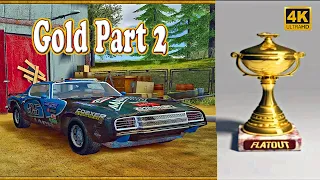 Flatout (2004) - Gold Class Career Walkthrough 6 - Gameplay (4K)