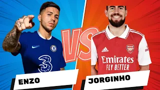 Jorginho VS Enzo Fernandez - Who Is Better? - Crazy Stats In 2023 - HD