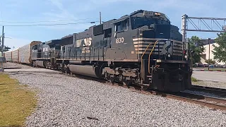 NS 1830 SD70Acc leads NS 18D into Columbia SC on his way to Charleston SC