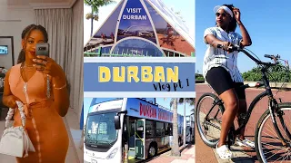 Durban Vlog Pt 1: Cycling, Sightseeing and fancy date nights 😍 ft SINBONO | 100% vegan handbag