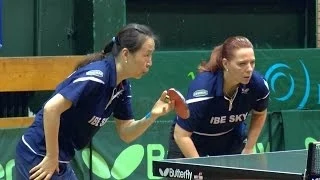 Li Jiao / Braun Éva vs Pergel Szandra / Madarász Dóra női asztalitenisz extra liga döntő