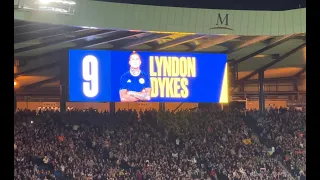 Lyndon Dykes 2nd Goal - Scotland 3 v 0 Ukraine, Hampden Park, Glasgow - Football - 21/09/2022