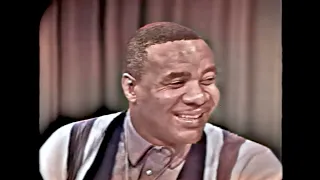 On the Spot show with Max Goldberg featuring the heavyweight champion Sonny Liston - 1964 Colorized