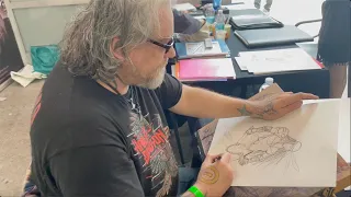 Simon Bisley process video