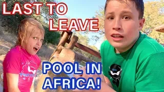 Last to leave pool in Africa wins $10,000
