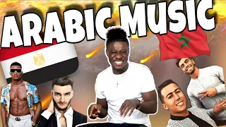 First Time Reacting To Arabic Music (Must Watch)🤯🔥, Mohamed Ramadan, Aymane Serhani, Nebghi Djini