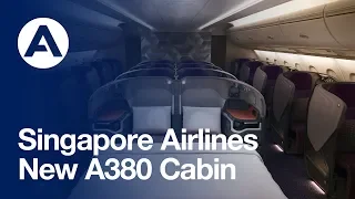 Singapore Airlines new A380 cabin