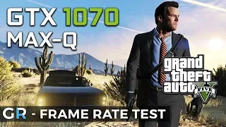 GTX 1070 MAX-Q GTA 5 | HP OMEN 15 | Max Settings | 1080p | FPS Benchmark Test