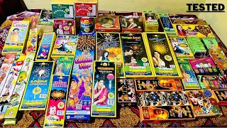 #Crackers #Patakhe Diwali Crackers testing 2020 | Different type of Diwali crackers stash testing
