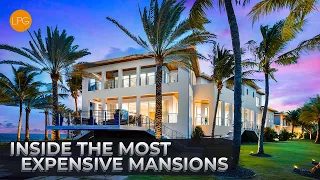 INSIDE THE MOST EXPENSIVE MANSIONS AND HOMES IN THE USA | BEST REAL ESTATE TOUR 2024