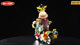 Showcase of Tom and Jerry Retro Motorcycle
