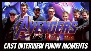 Avengers: Endgame Cast Funny Moments [pt. 2]