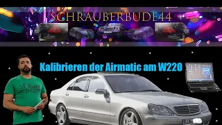 Kalibrieren der Airmatic am W220