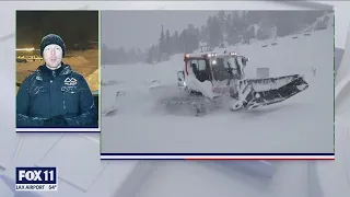 Big Bear turns into winter wonderland as snow slams ski resort