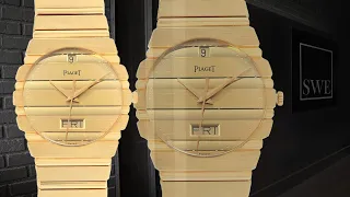 Piaget Polo 18K Yellow Gold Day Date Mens Watch 15562c701 | SwissWatchExpo [Wrist Roll]