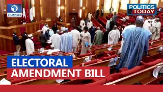 Senators React To Passage Of Electoral Amendment Bill