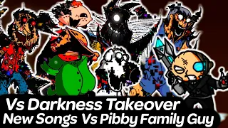 Vs Darkness Takeover New Songs and Covers - Vs Pibby Family Guy High Effort | Friday Night Funkin'