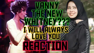Vanny Vabiola Reaction Video - I Will Always Love You cover Reaski