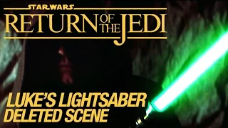 Star Wars VI Return of the Jedi Deleted Scene: Luke's Lightsaber