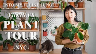 Plant Tour Winter 2021 l NYC Apartment 100+ Complete House plant Collection | Pt. 1 + 2