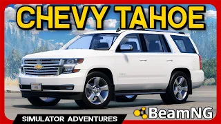 BeamNG Chevrolet Tahoe SUV Mod - Just Too Big?